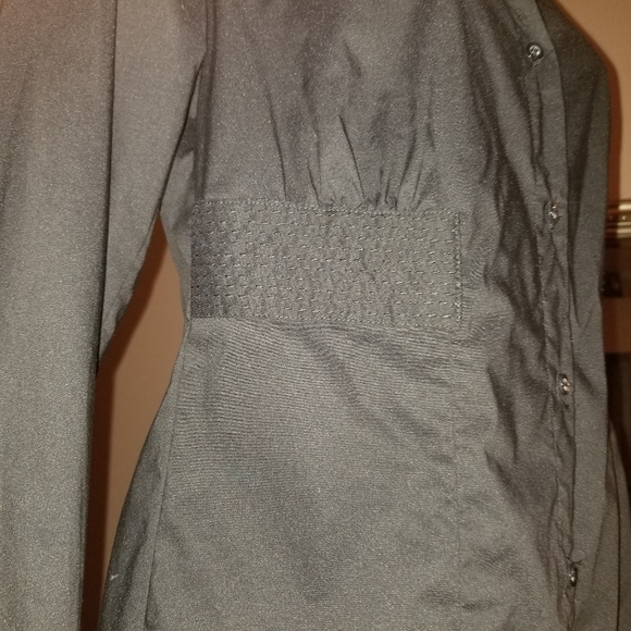 White House black market button-down blouse - Picture 12 of 13